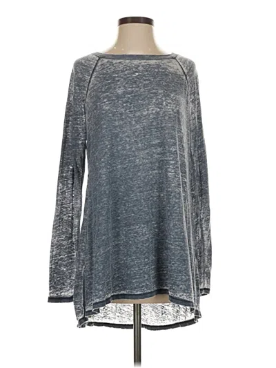 Pre-owned Calvin Klein Performance Long Sleeve T-shirt In Gray