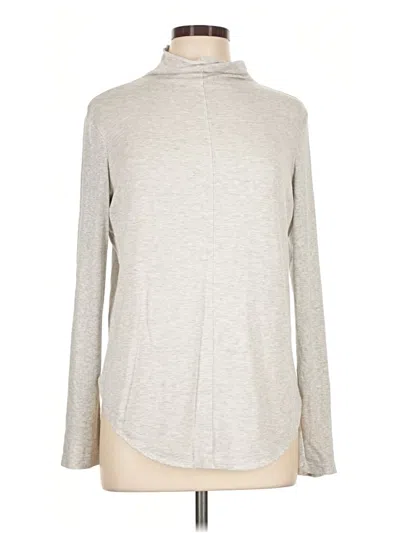 Pre-owned Calvin Klein Performance Long Sleeve Turtleneck In Gray