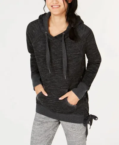 Calvin Klein Performance Plus Size Sweatshirt In Black Shadow In Gray