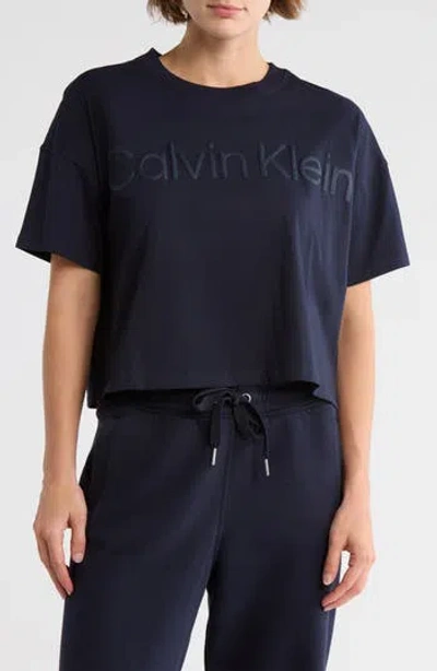 Calvin Klein Performance Puff Print Logo T-shirt