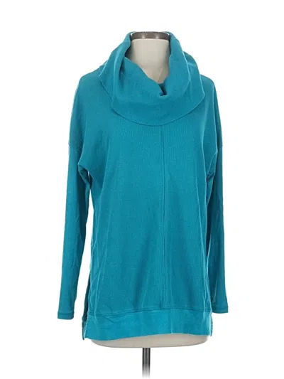 Pre-owned Calvin Klein Performance Pullover Sweater In Blue