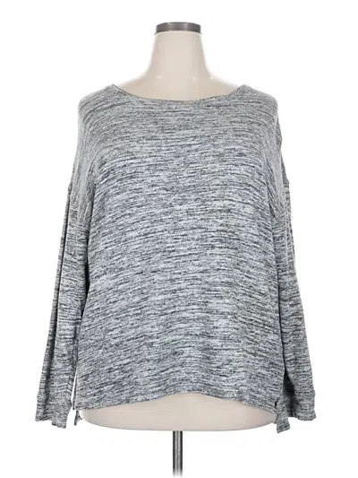 Pre-owned Calvin Klein Performance Pullover Sweater In Gray