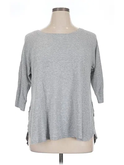 Pre-owned Calvin Klein Performance Pullover Sweater In Gray