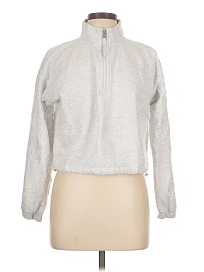 Pre-owned Calvin Klein Performance Pullover Sweater In Silver