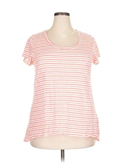 Pre-owned Calvin Klein Performance Short Sleeve T-shirt In Pink