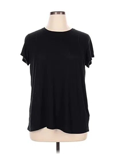 Pre-owned Calvin Klein Performance Short Sleeve T-shirt In Black