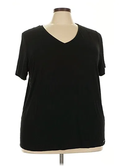 Pre-owned Calvin Klein Performance Short Sleeve T-shirt In Black