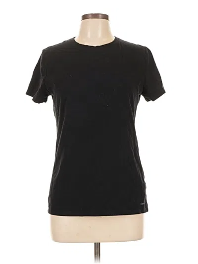 Pre-owned Calvin Klein Performance Short Sleeve T-shirt In Black