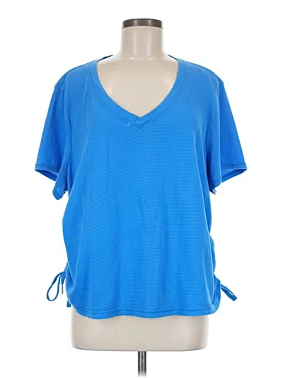 Pre-owned Calvin Klein Performance Short Sleeve T-shirt In Blue
