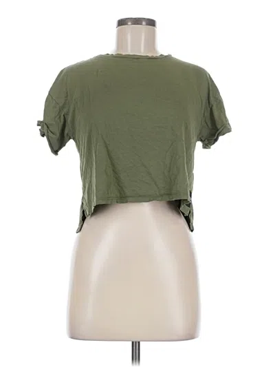 Pre-owned Calvin Klein Performance Short Sleeve T-shirt In Green