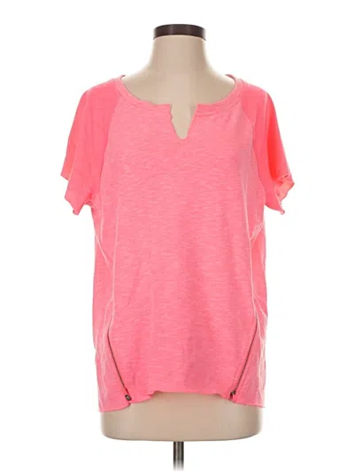 Pre-owned Calvin Klein Performance Short Sleeve T-shirt In Pink