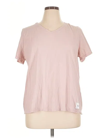 Pre-owned Calvin Klein Performance Short Sleeve T-shirt In Pink