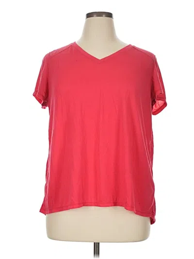 Pre-owned Calvin Klein Performance Short Sleeve T-shirt In Red