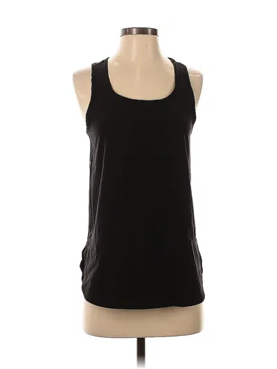 Pre-owned Calvin Klein Performance Sleeveless Top Black Scoop Neck Tops