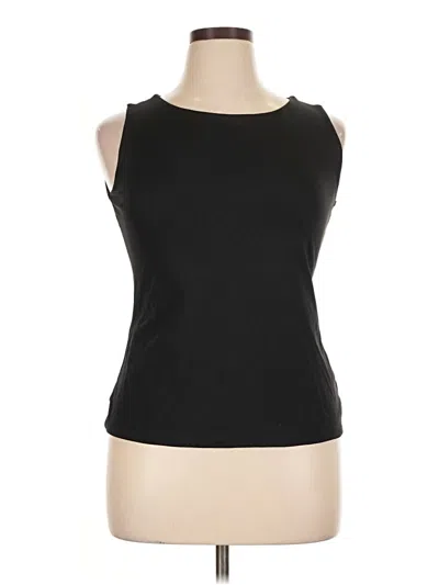 Pre-owned Calvin Klein Performance Sleeveless T-shirt In Black