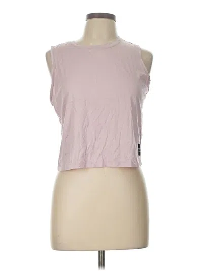 Pre-owned Calvin Klein Performance Sleeveless T-shirt In Pink