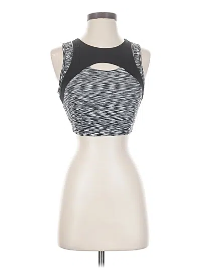 Pre-owned Calvin Klein Performance Sports Bra In Silver