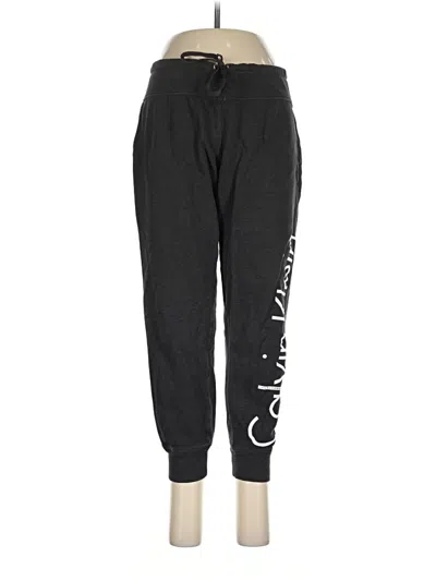 Pre-owned Calvin Klein Performance Sweatpants In Black