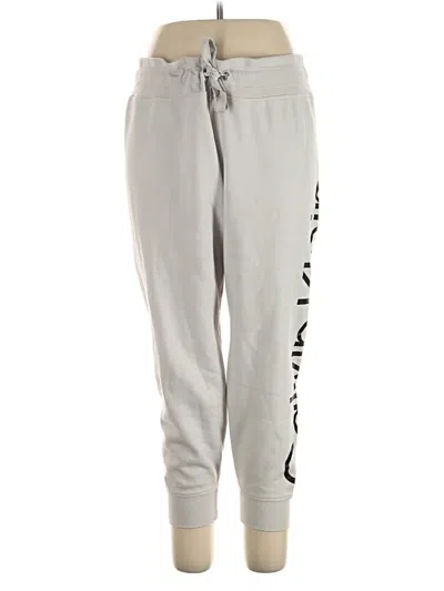 Pre-owned Calvin Klein Performance Sweatpants In Gray