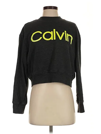 Pre-owned Calvin Klein Performance Sweatshirt In Black