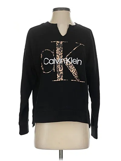 Pre-owned Calvin Klein Performance Sweatshirt In Black