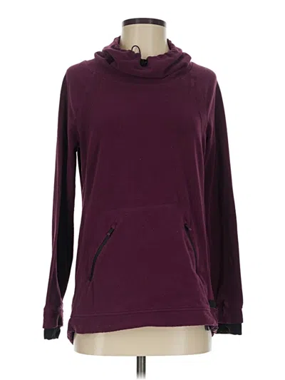 Pre-owned Calvin Klein Performance Sweatshirt In Burgundy