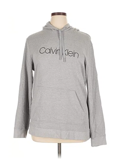 Pre-owned Calvin Klein Performance Sweatshirt In Gray
