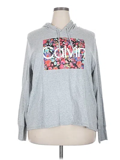Pre-owned Calvin Klein Performance Sweatshirt In Gray