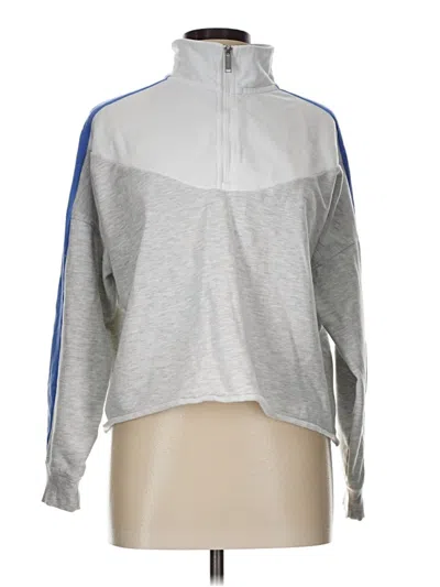 Pre-owned Calvin Klein Performance Sweatshirt In Silver