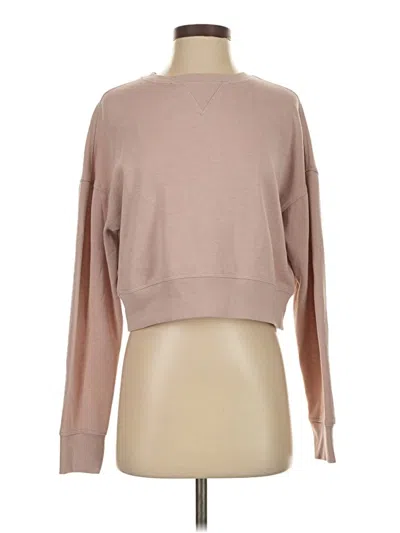Pre-owned Calvin Klein Performance Sweatshirt In Tan