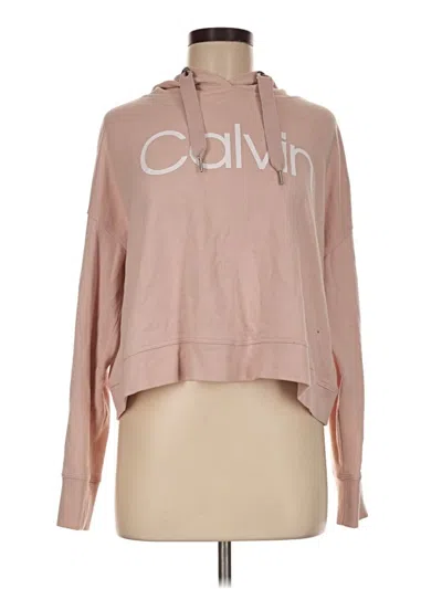 Pre-owned Calvin Klein Performance Sweatshirt In Tan