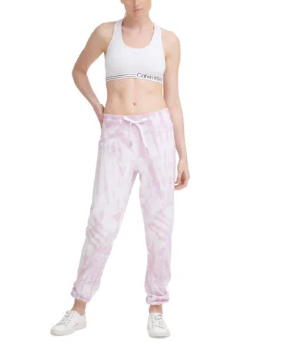 Calvin Klein Performance Tie Dyed Jogger Pants In Sydney Secret In Multi