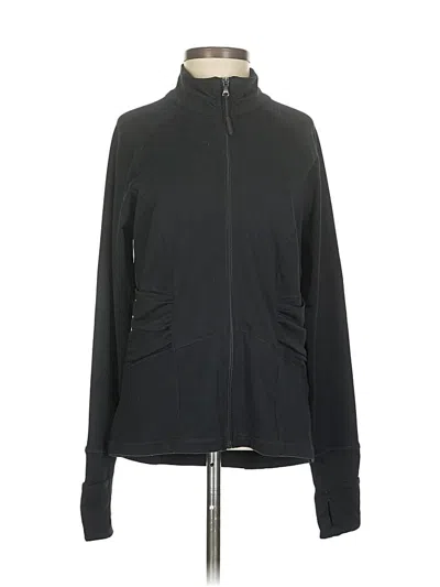 Pre-owned Calvin Klein Performance Track Jacket In Black