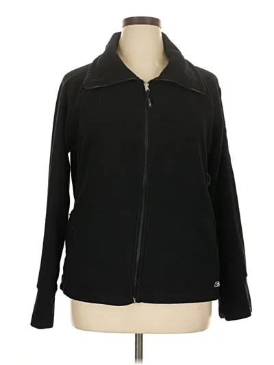 Pre-owned Calvin Klein Performance Track Jacket In Black