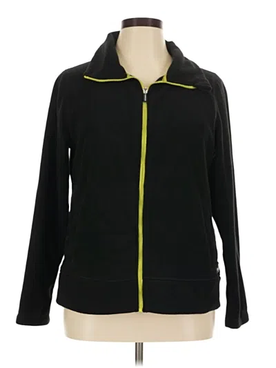 Pre-owned Calvin Klein Performance Track Jacket In Black