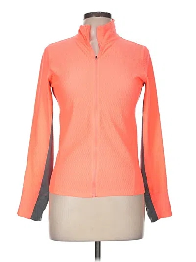 Pre-owned Calvin Klein Performance Track Jacket In Orange