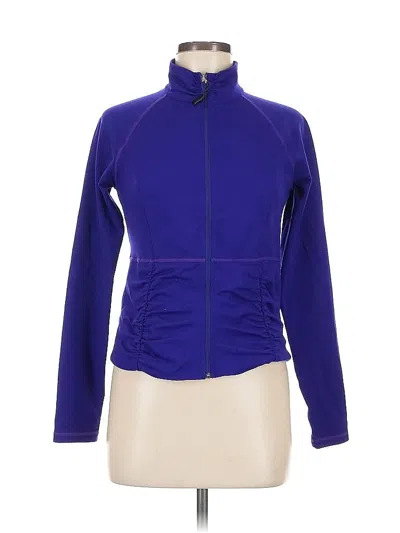 Pre-owned Calvin Klein Performance Track Jacket In Purple