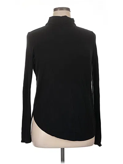 Pre-owned Calvin Klein Performance Turtleneck Sweater In Black