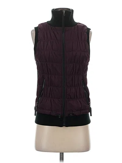 Pre-owned Calvin Klein Performance Vest In Burgundy