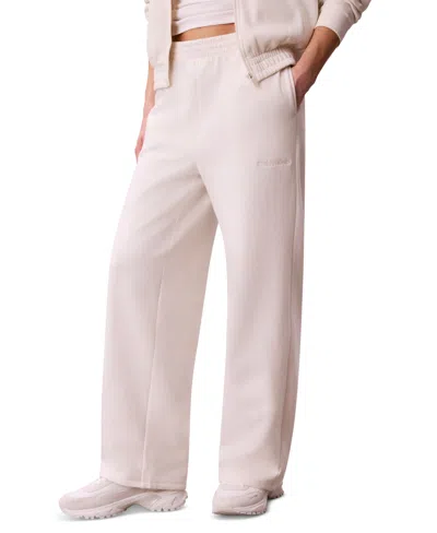 Calvin Klein Performance Women's Brushed Straight Leg Joggers In Pink
