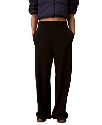 Calvin Klein Performance Women's Commuter Mid-rise Pants In Brown