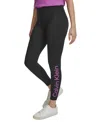 Calvin Klein Performance Women's High-rise 7/8 Leggings In Black