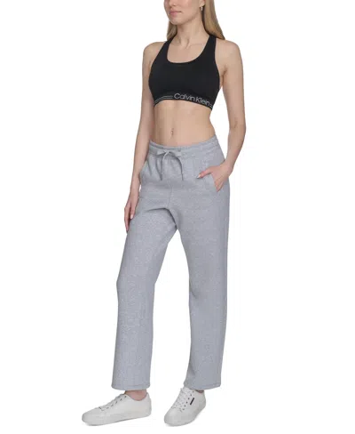 CALVIN KLEIN PERFORMANCE WOMEN'S HIGH-WAIST RELAXED SWEATPANTS