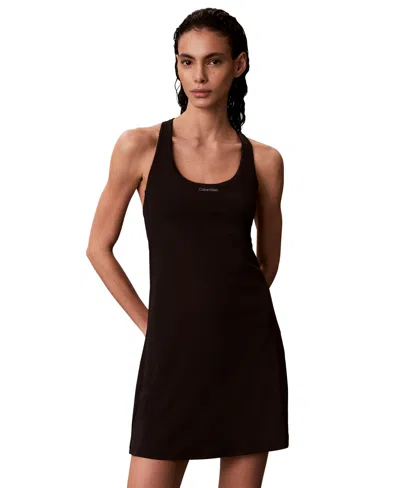 Calvin Klein Performance Women's Icon Sport Active Dress In Black