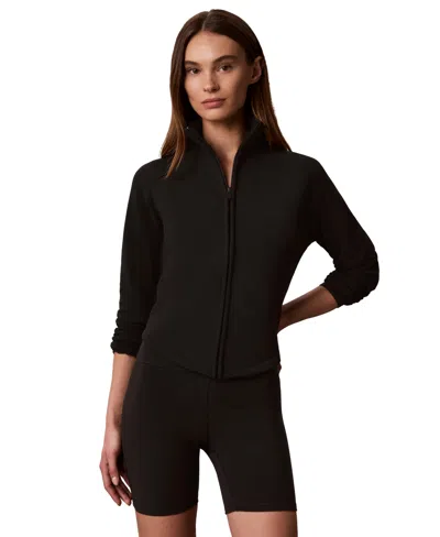 Calvin Klein Performance Women's Icon Sport Bike Shorts In Black
