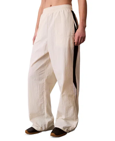 Calvin Klein Performance Women's Icon Sport Wide-leg Track Pants In Multi