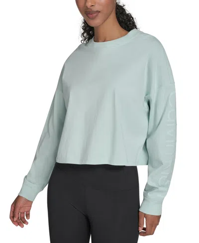 Calvin Klein Performance Women's Logo Cropped T-shirt
