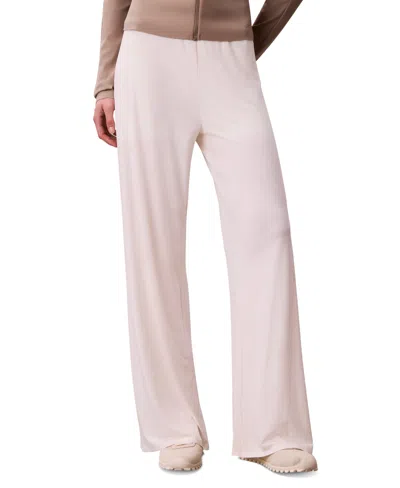 Calvin Klein Performance Women's Mid-rise Sport Sculpt Pants In White