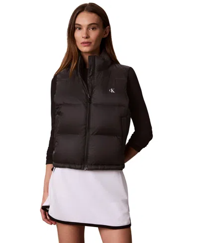 Calvin Klein Performance Women's Pull-on Skort In Black