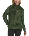 Calvin Klein Performance Women's Sherpa Vest In Thyme